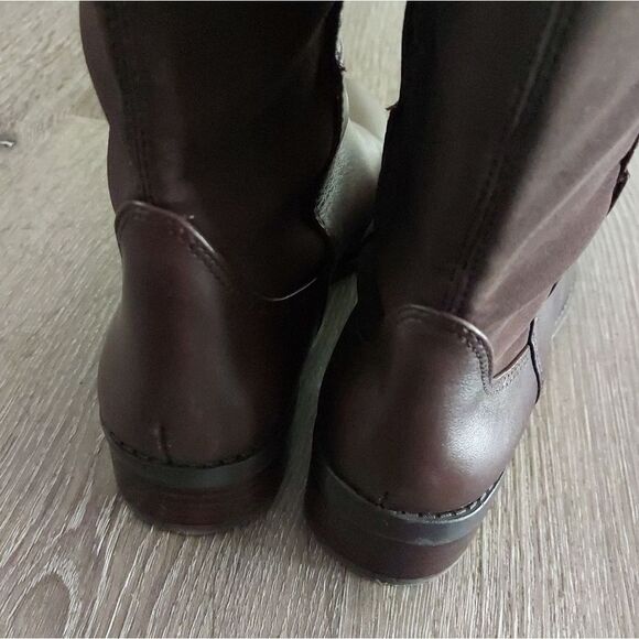 Vince Camuto Kellisi Tall Brown Leather Boot 6.5 - Picture 5 of 8